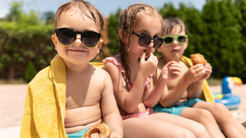 Óculos de Sol Infantil Buba – Proteção e Estilo Sob o Sol